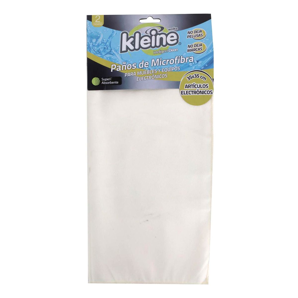 Kit de 2 Panos em Microfibra para Móveis 35x35cm Bege, marca Kleine Wolke - Foto Principal