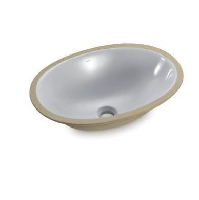 Cuba de Embutir Oval IL6 Cinza Claro