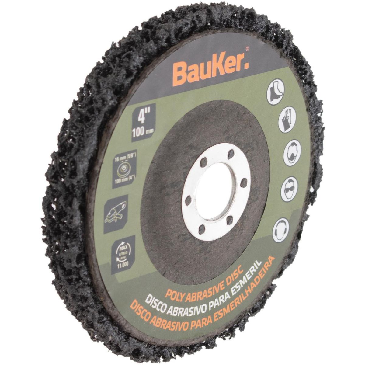 Disco Abrasivo para Esmeril Bauker, marca Bauker - Foto 2