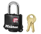 Cadeado Aço Lâminado 40mm Preto com Prata Masterlock