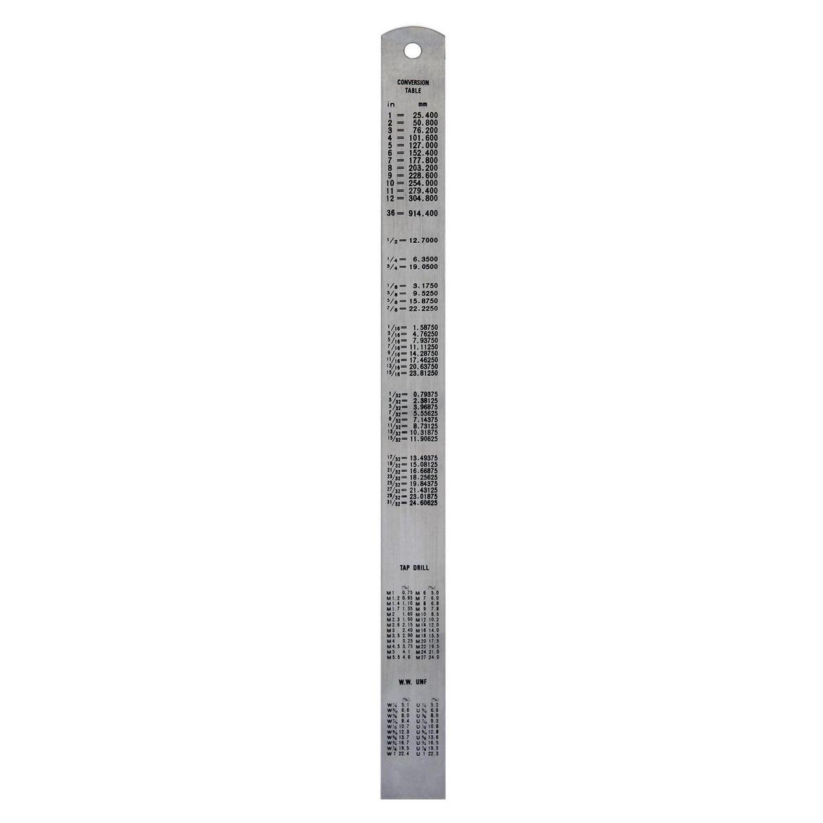 Régua de Aço Inox 12 Polegadas, marca  - Foto Principal