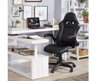 Cadeira Gamer Senna Preta Just Home Collection