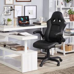 Cadeira Gamer Senna Preta Just Home Collection