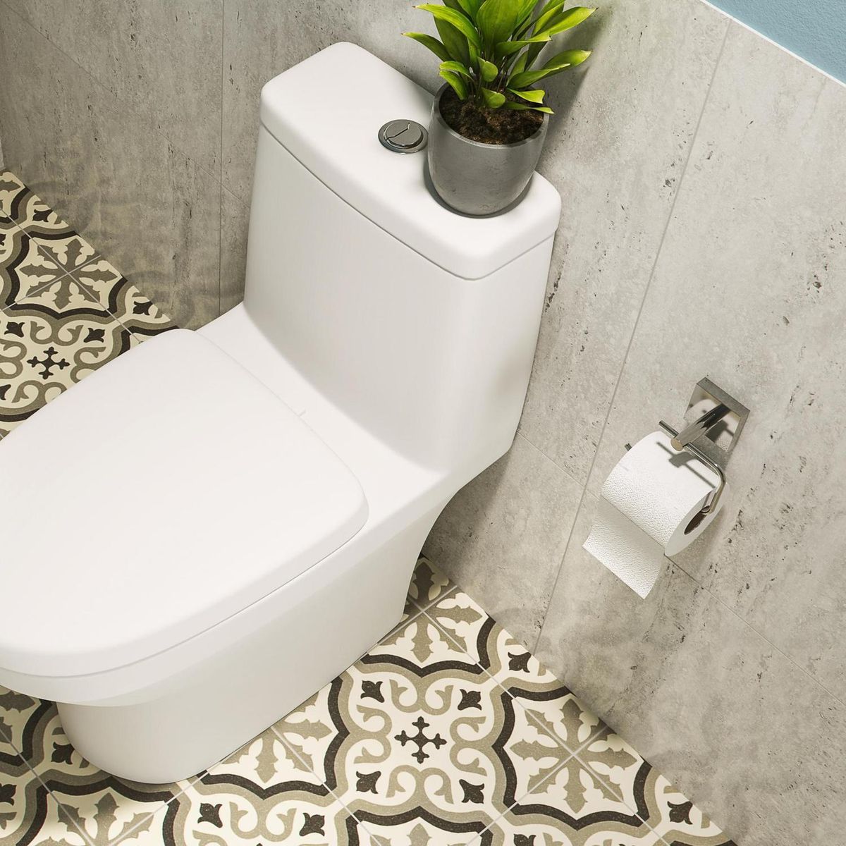 Papeleira Verona Cromo Sensi Dacqua, marca Sensi Dacqua - Foto 2