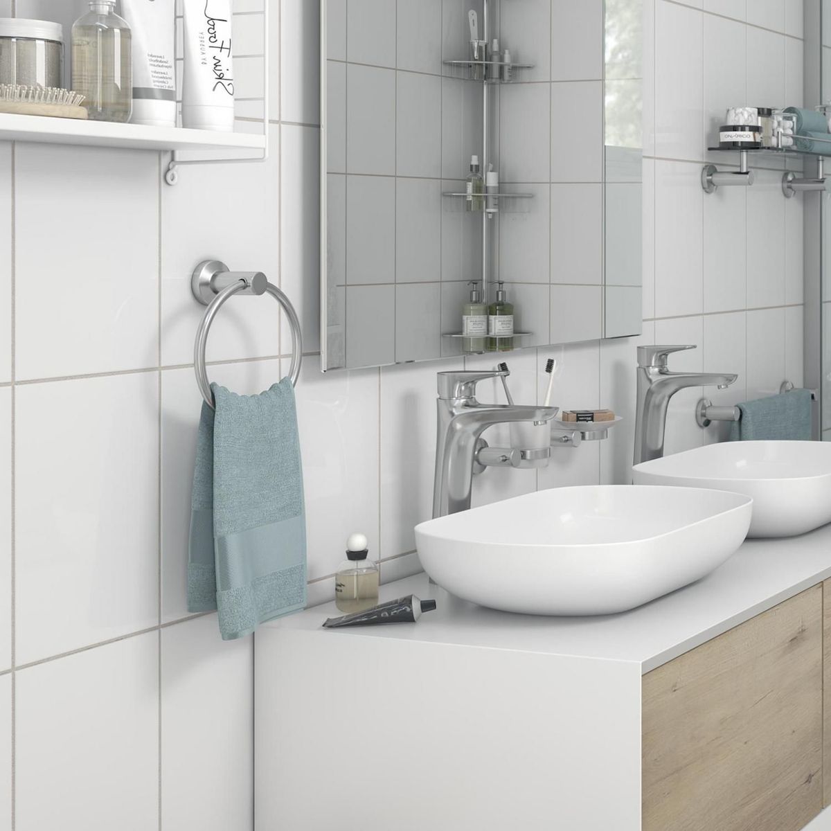 Toalheiro Argola Rodas Inox Sensi Dacqua, marca Sensi Dacqua - Foto 2