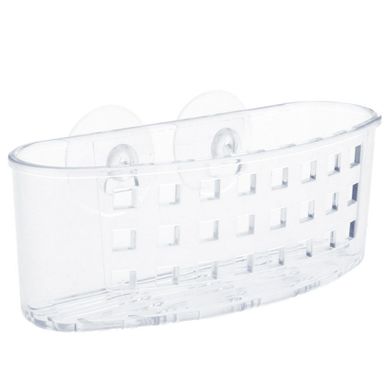Cesto com Ventosa para Cozinha Acrlico