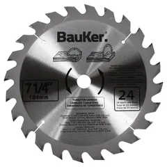 Lâmina de Serra Circular 7.1/4' com 24 Dentes Madeira Pro Pack