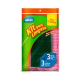 Kit para Limpeza, Rosa