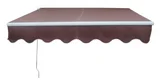 Toldo Retrátil 395x250cm Marrom