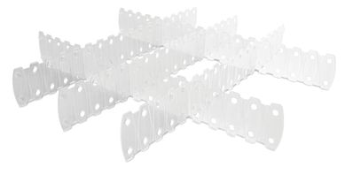 Divisria de Gaveta 5 Peas Branco 0,8x6,1x46,5cm