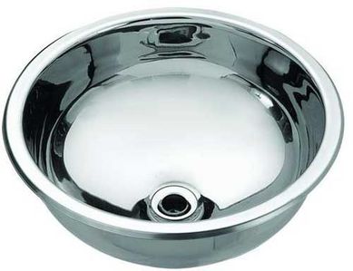 Cuba Redonda para Lavabo Inox 25x13cm Franke