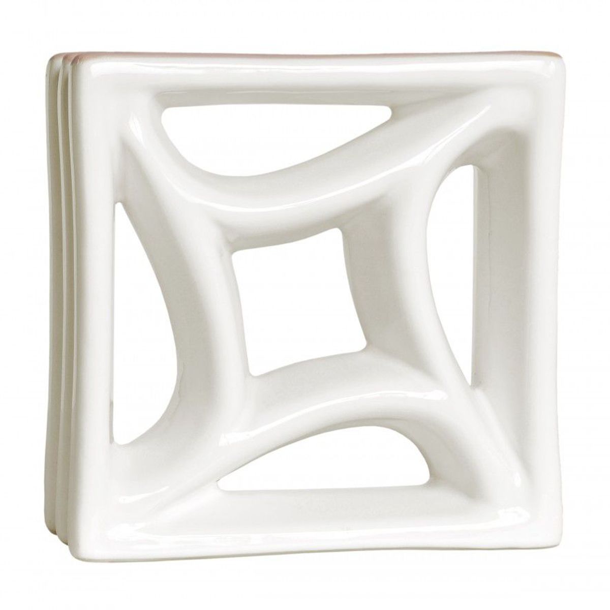 Tijolo Vazado Estrela Esmaltado 18,5x18,5cm Cerâmica Martins, marca Cerâmica Martins - Foto Principal