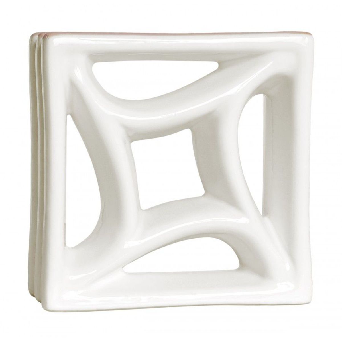 Tijolo Vazado Estrela Esmaltado 18,5x18,5cm Cerâmica Martins, marca Cerâmica Martins - Foto Principal