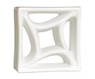 Tijolo Vazado Estrela Esmaltado 18,5x18,5cm Cerâmica Martins