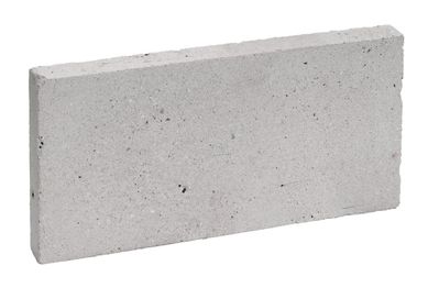 Plaqueta Refratria 2,5x11,4x23cm Branco Gelo