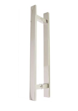 Puxador Df933-800-Pol-202-Dup, Inox