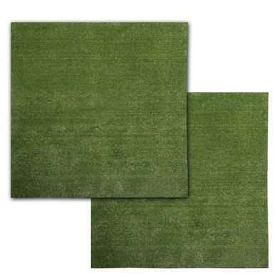 Combo com 2 Gramas Artificiais 100x100cm Verde Home Collection