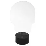 Luminária Led 3D Ilusion 12v, Transparente