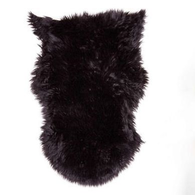 Tapete Urso Polar 60x90cm Preto