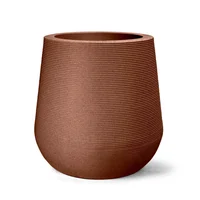 Vaso Redondo Riscatto 34cm Ferrugem Nutriplan