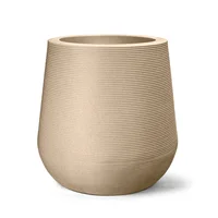 Vaso Redondo Riscatto 34cm Areia Nutriplan