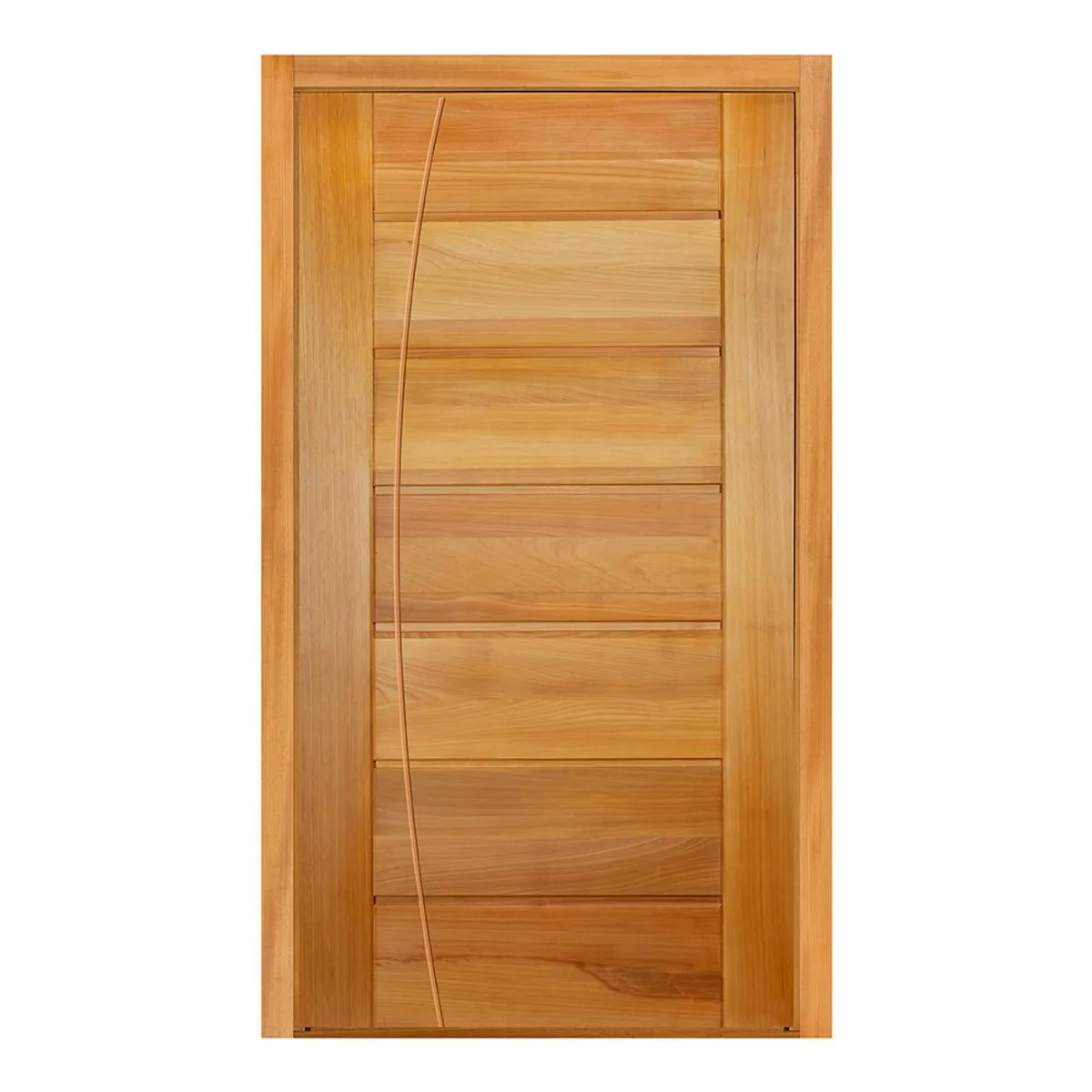 Porta Montada Madeira Macica Tauari 214x108x14cm, marca Mapaf - Foto Principal