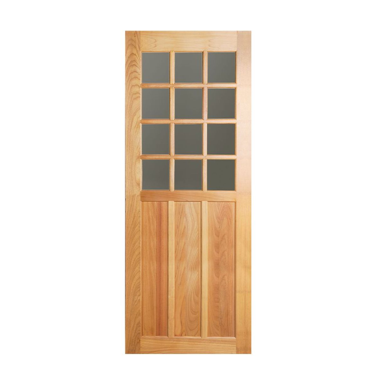 Folha de Porta Madeira Macica Tauari Natural 210X90X3,5cm Veneza Wood Glass, marca Mapaf - Foto Principal
