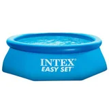 Piscina Inflável 2.419L Azul Redondo Easy Set 38,7x17,8x29,8cm Cobimex