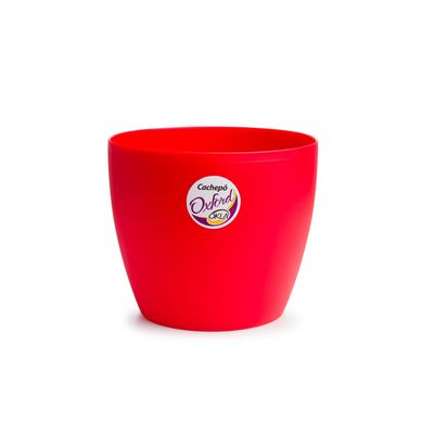 Vaso Oxford 15, Vermelho