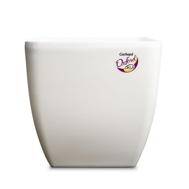 Vaso Oxford 20 Quadrado, Branco