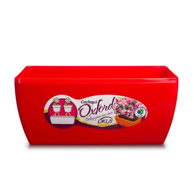 Jardineira Oxford 24cm Vermelho