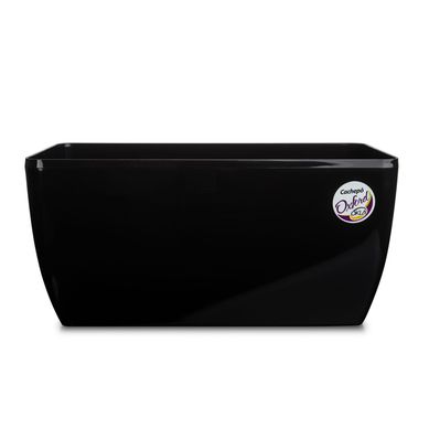 Jardineira Oxford 31, Preto, 31x16,3x15cm