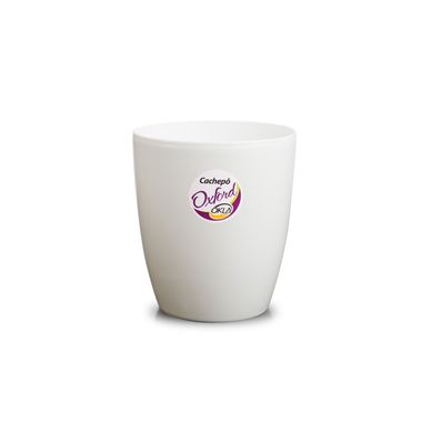 Vaso Oxford 11 Alto 12,6x11,3cm Branco