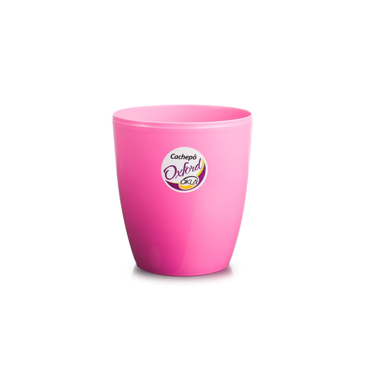Vaso Oxford 11 Alto, Rosa, marca Fg Import - Foto Principal