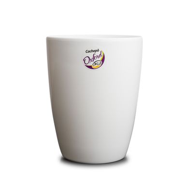 Vaso Oxford 15 Alto, Branco