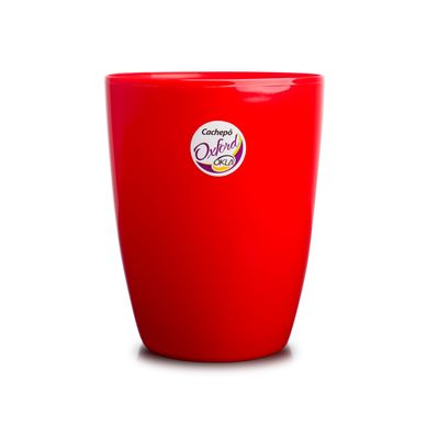 Vaso Oxford 15 Alto, Vermelho