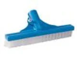 Escova Nylon Reta, Azul Branco, 33cm
