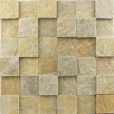 Revestimento Natural Quadratto Amarelo