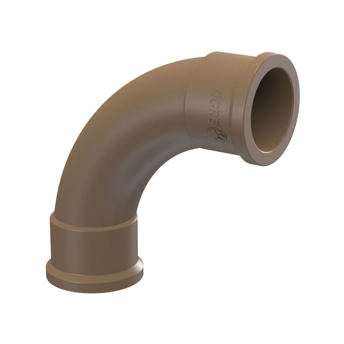Curva 90° Soldável Água Fria marrom 50", marca Tigre - Foto Principal