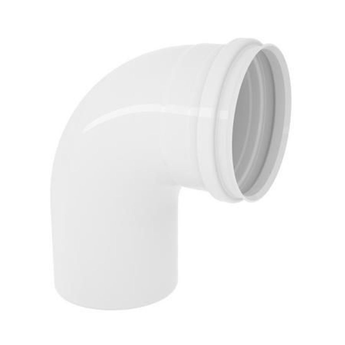 Curva Curta 90° Esgoto Branco 50mm, marca Tigre - Foto Principal