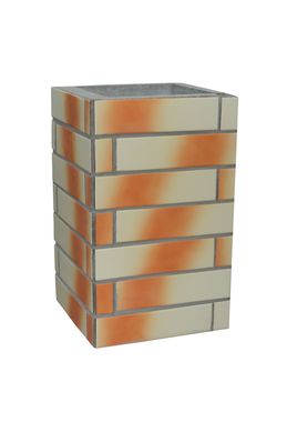 Duto Revestida, Concreto, Bege Mesclada, 30x30x25cm
