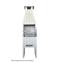 Churrasqueira Pintada Plh, Concreto, 65x55x228cm