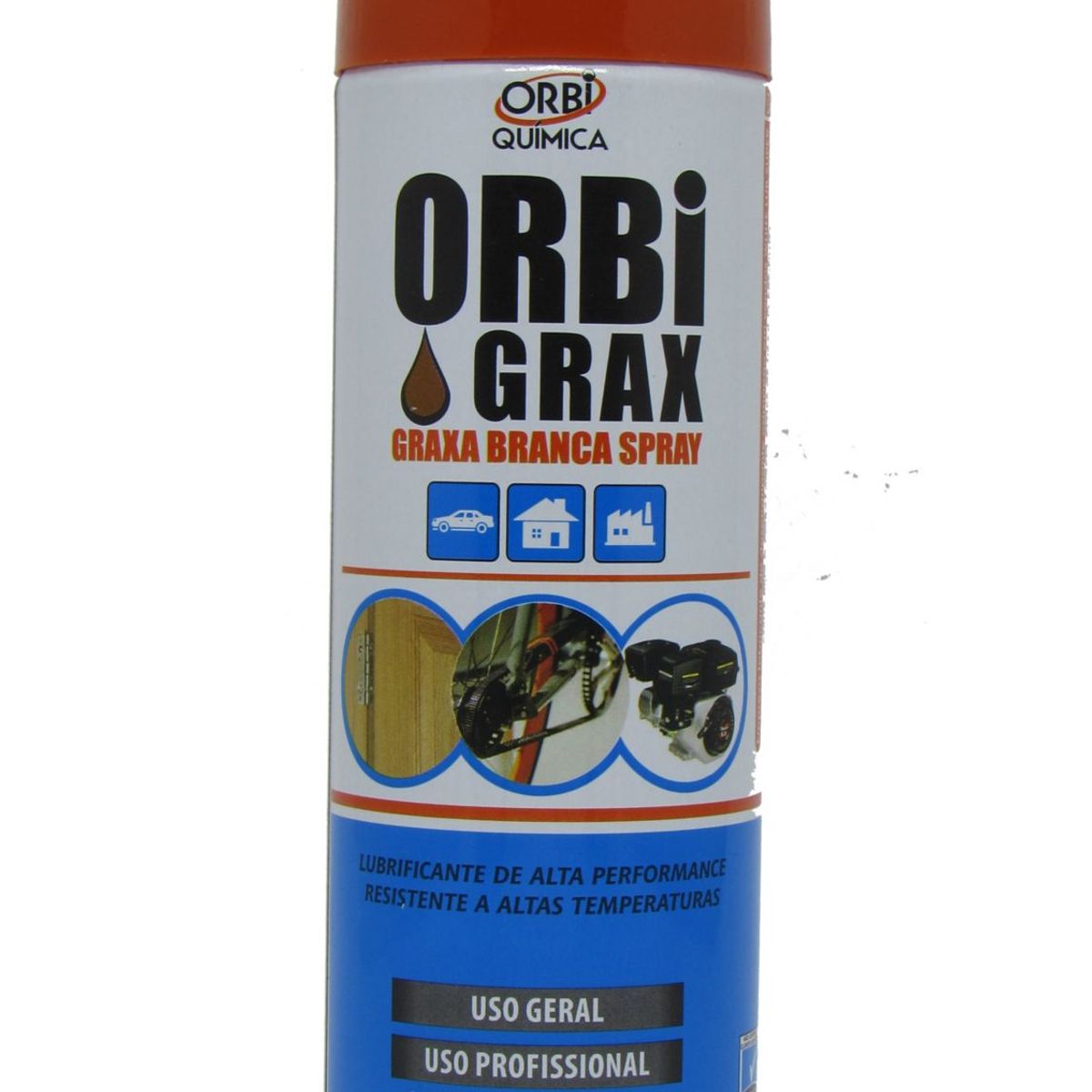Graxa em Spray 300ml 209g, marca Orbi Química - Foto Principal