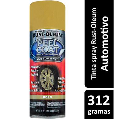 Tinta Spray Fosco Automotivo Rodas e Calotas 312ml Dourado