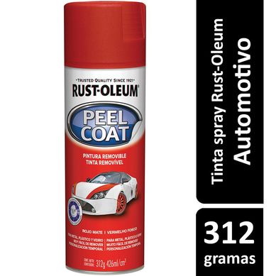 Tinta Spray Fosco Automotivo Rodas e Calotas 312ml Vermelho