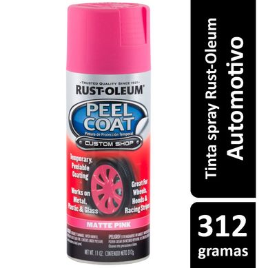 Tinta Spray Fosco Automotivo Rodas e Calotas 312ml Rosa
