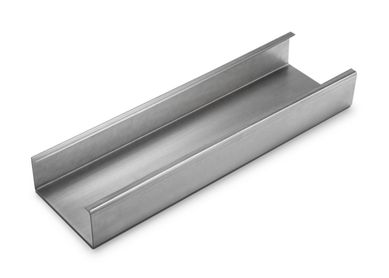 Barra de Ao Montante Steel Frame 90 Galvanizado 0,095x500cm Cinza