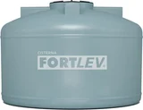 Cisterna Vertical 120x179x121cm com Tampa Rosca 2,5L Cinza