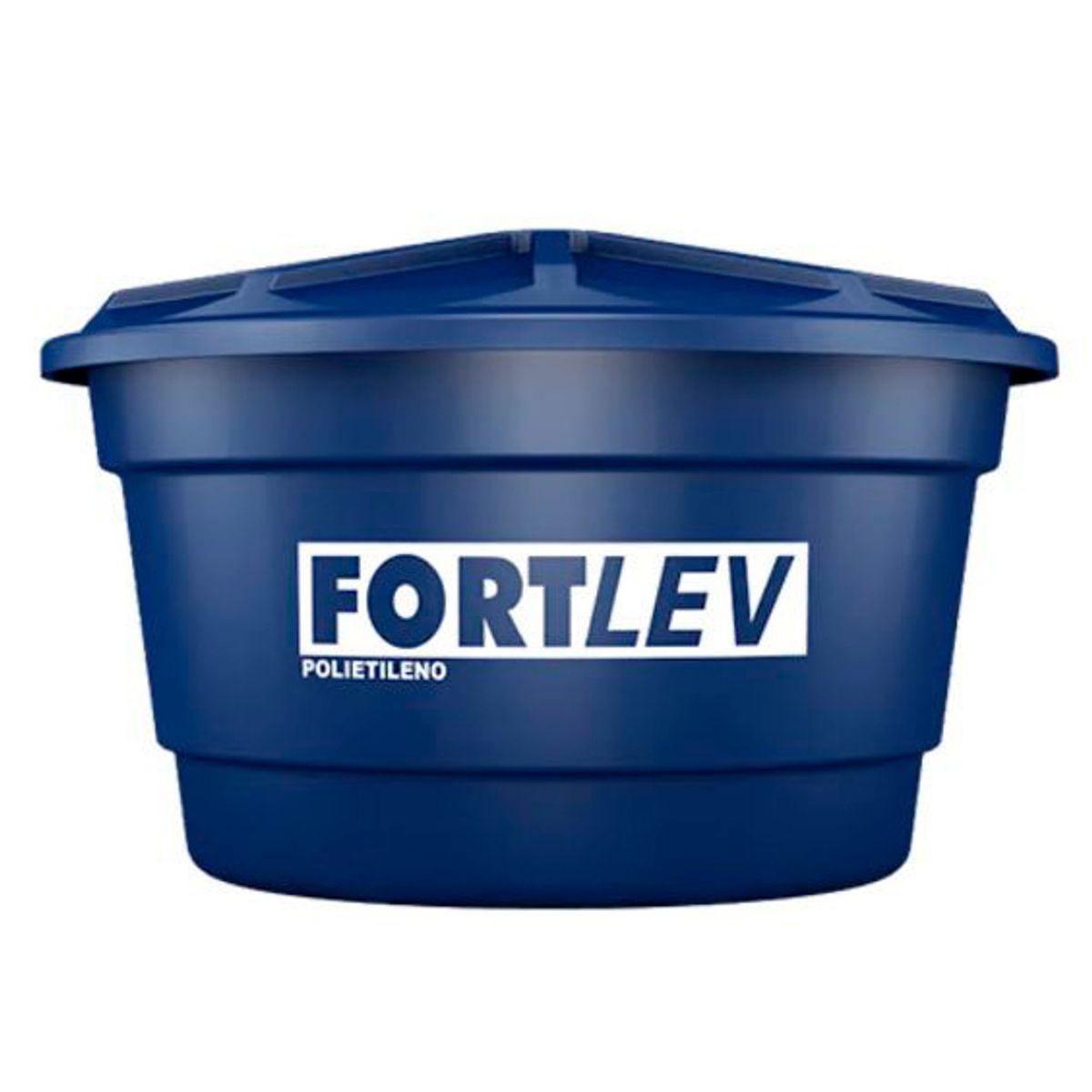 Caixa De Água 750L Polietileno Tampa Encaixe Azul, marca Fortlev - Foto Principal