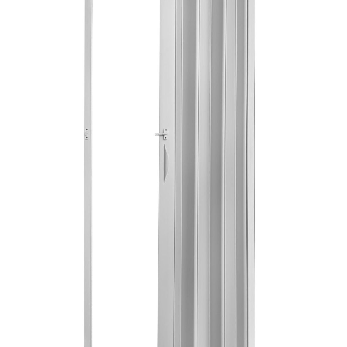 Porta Sanfonada de PVC 210x84cm Cinza, marca  - Foto 2